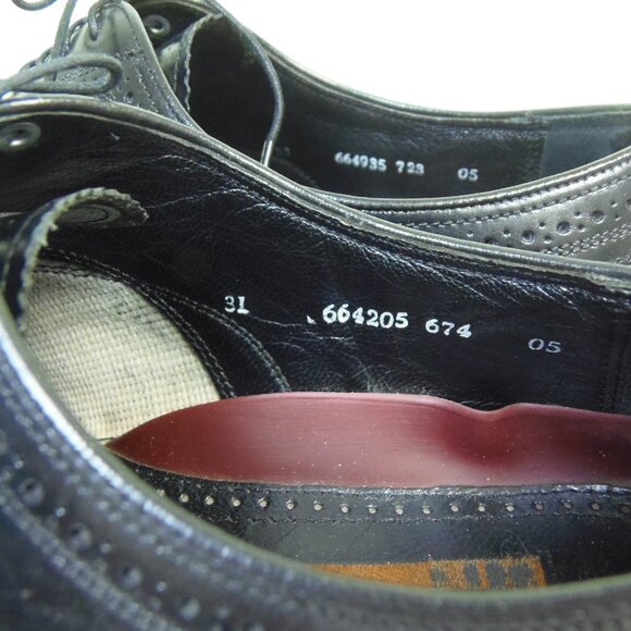 Florsheim Royal Imperial Men 10.5 3E Wingtip Oxford MadMen Suits MobBoss CEO - Picture 8 of 16